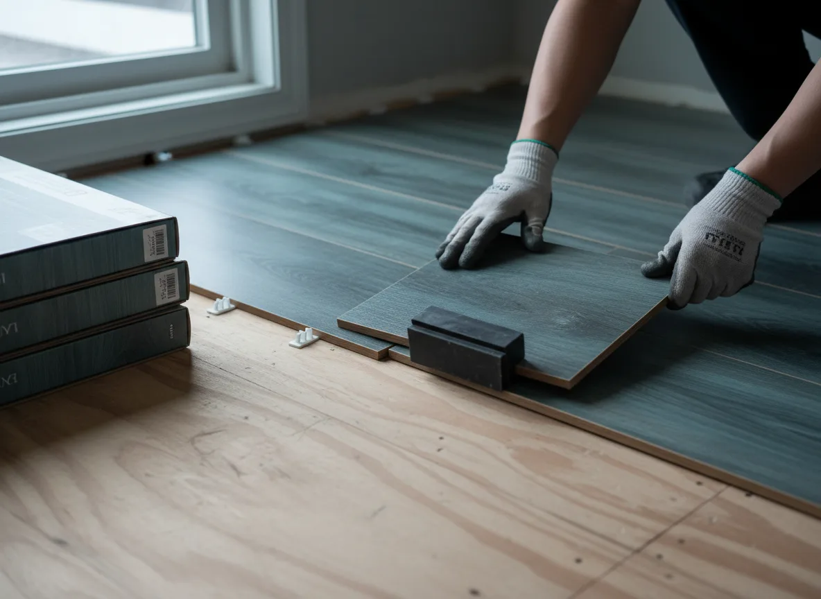 Luxury Vinyl Plank Installation company in Dearing, KS